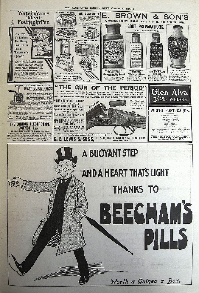 inside back cover 8 x adverts